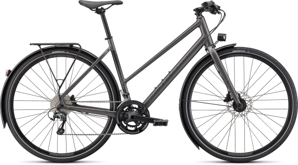 Specialized Sirrus 3.0 Step-Through EQ 2022 Satin Smoke / Black Reflective
