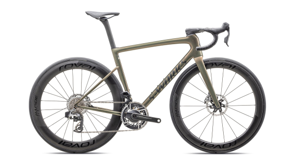 Specialized S-Works Tarmac SL8 - Sram Red AXS 2025 Gloss Cypress Metallic/Magenta To Gold Pearl