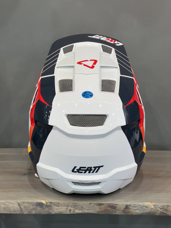Шлемы Шлем Leatt MTB Gravity 2.0 White/Red Артикул 1024120213