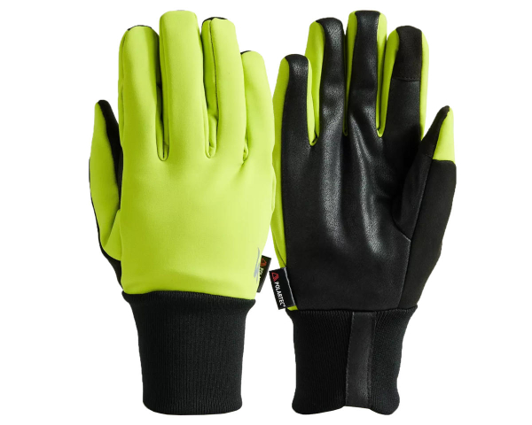 Велоперчатки зимние LF Specialized Softshell Deep Hyper Green