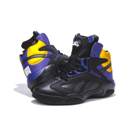 Купить кроссовки reebok shaq attaq core black/bold purple