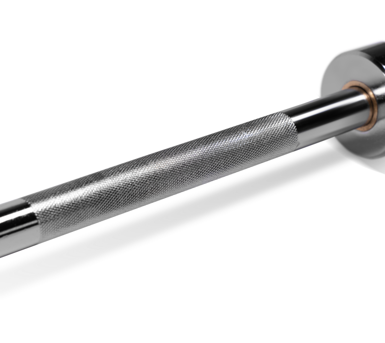 Грифы для штанг и гантелей Гриф олимпийский BRONZE GYM прямой 20 кг МВН: 320 кг с замками Артикул 