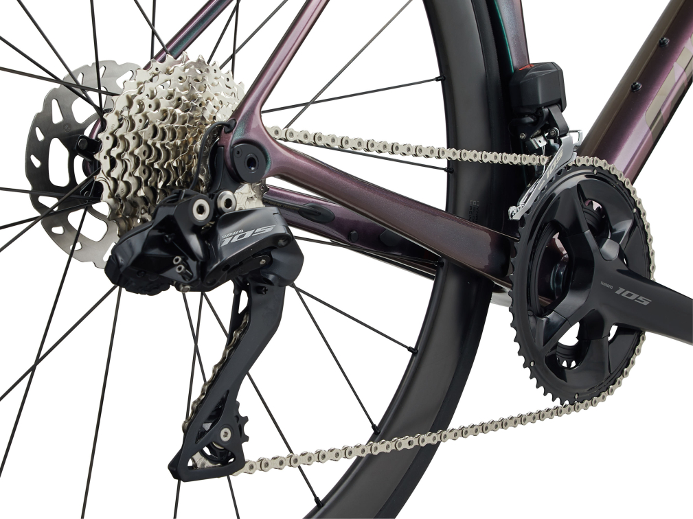 Шоссейные велосипеды Giant TCR Advanced Pro 1 Disc Di2 2024 BR Dark Iridescent Артикул 1096014147, 1096014146