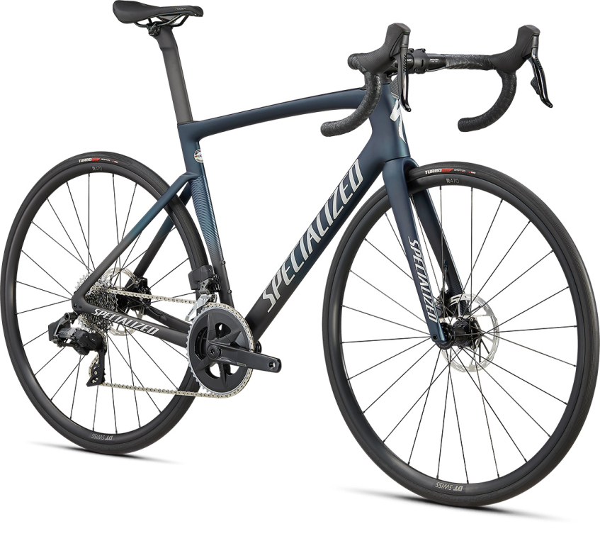 Шоссейные велосипеды Specialized Tarmac SL7 Comp Rival Etap Axs 2022 Satin Teal Tint/Black/Light Silver Артикул 90622-5049, 90622-5052, 90622-5061, 90622-5054, 90622-5058, 90622-5044, 90622-5056