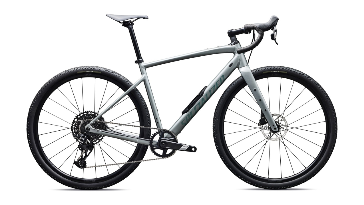 Гравийные велосипеды, комфорт плюс Specialized Diverge 4 Comp Alloy 2026 SRAM Apex Satin Shadow Silver / Fjord Metallic Артикул 95426-5258, 95426-5252, 95426-5254, 95426-5256, 95426-5261, 95426-5249