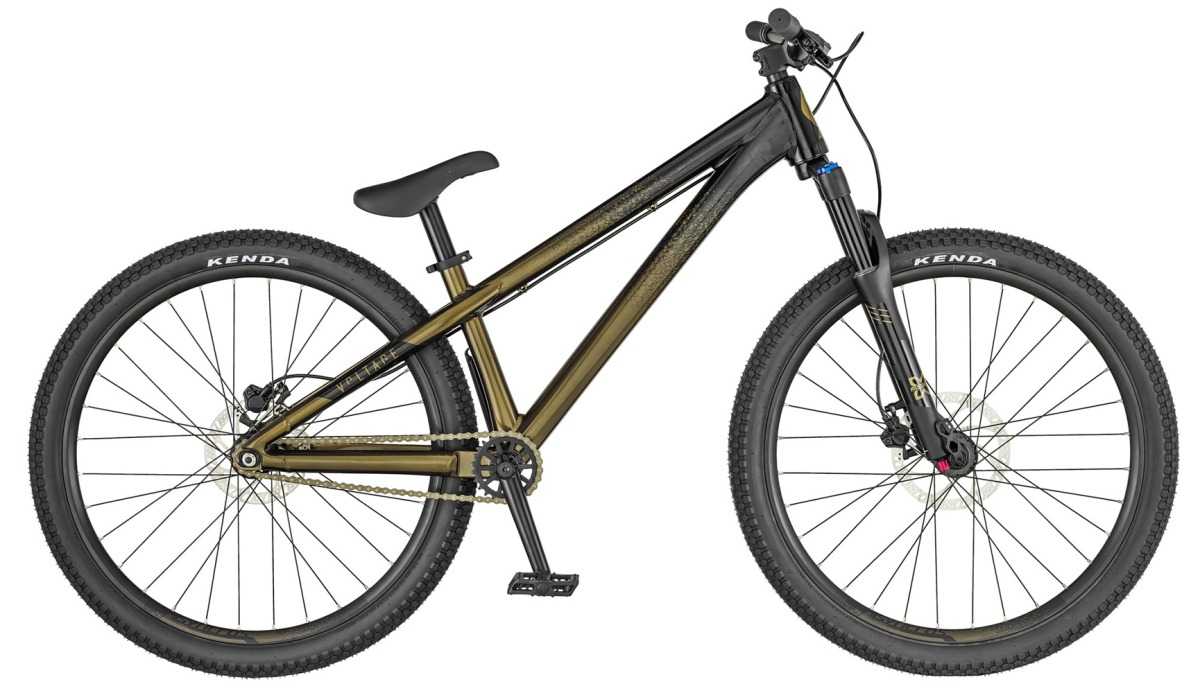Велосипед для экстрима Scott Voltage YZ 0.1 2019 черный-коричневый  Артикул 7613368406280