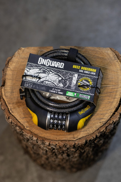 Велозамок OnGuard Doberman 185x10