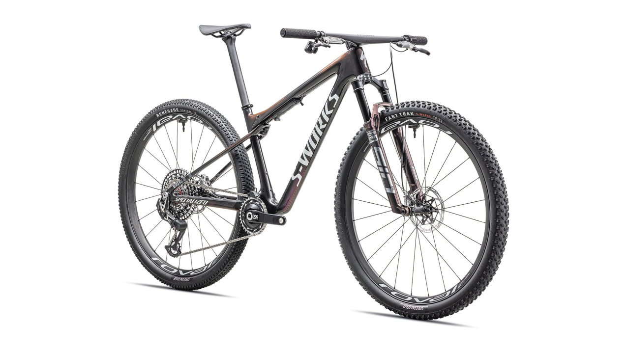 S-WORKS горные велосипеды Specialized Epic World Cup 2025 Gloss Carbon / Red Pearl / Chameleon Fade Артикул 93125-0202, 93125-0204, 93125-0205, 93125-0203