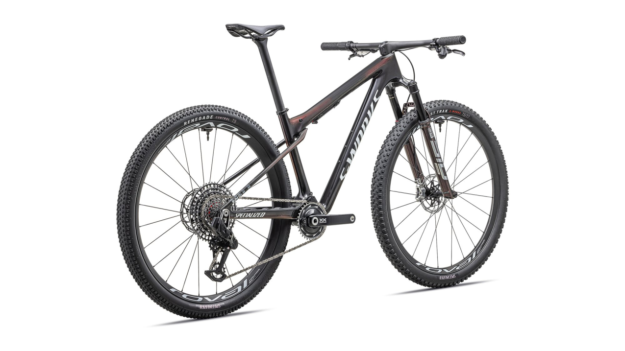 S-WORKS горные велосипеды Specialized Epic World Cup 2025 Gloss Carbon / Red Pearl / Chameleon Fade Артикул 93125-0202, 93125-0204, 93125-0205, 93125-0203