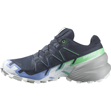 Кроссовки Кроссовки женские Salomon Speedcross 6 GTX Carbon/Provence/White Артикул L47465900-8, L47465900-5, L47465900-7, L47465900-6, L47465900-7.5, L47465900-6.5, L47465900-5.5
