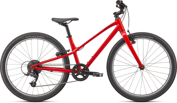 Specialized Jett 24 gloss flo red / black 2022