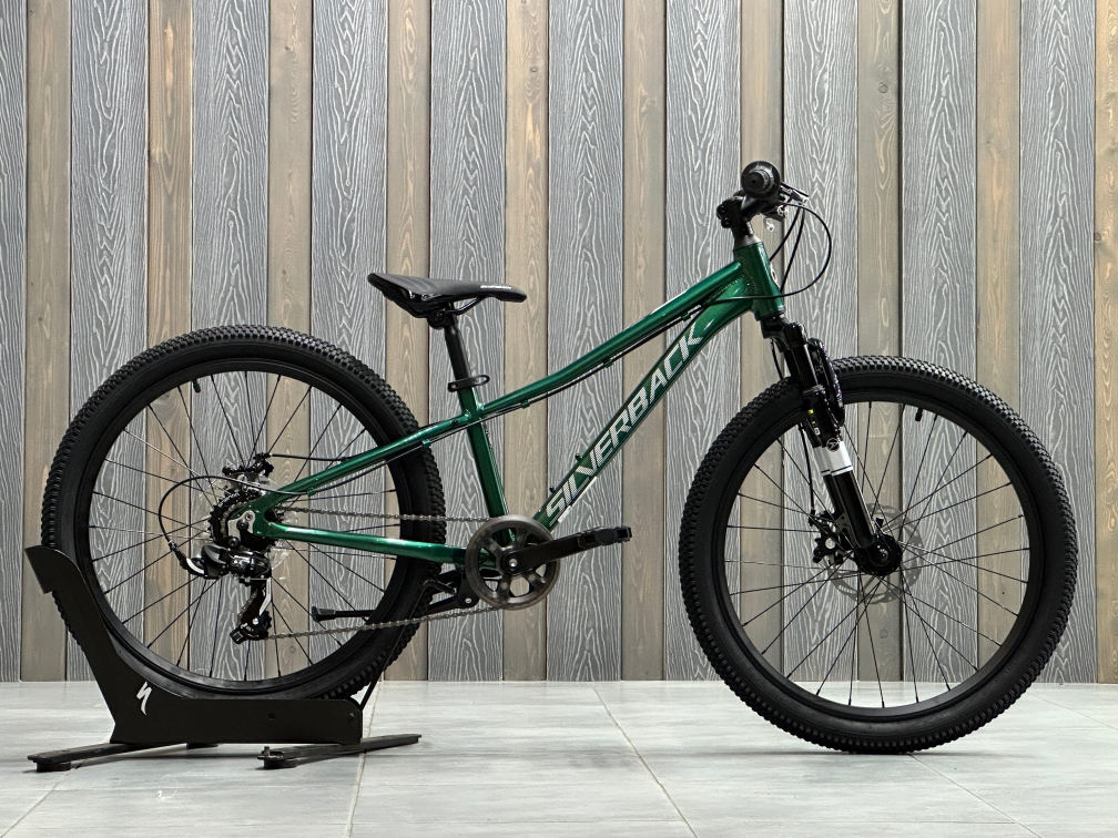 24 дюйма (7-11 лет) Silverback Spyke B 24 2026 Emerald Green Артикул 4816026312838
