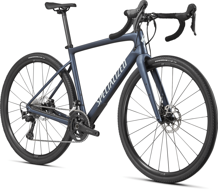 Гравийные велосипеды, комфорт плюс Specialized Diverge Sport Carbon 2021 Satin Cast Blue Metallic/Ice Blue/Chrome/Clean Артикул 96220-6258, 96220-6261, 96220-6252, 96220-6249, 96220-6256, 96220-6264, 96220-6254, 96220-6244