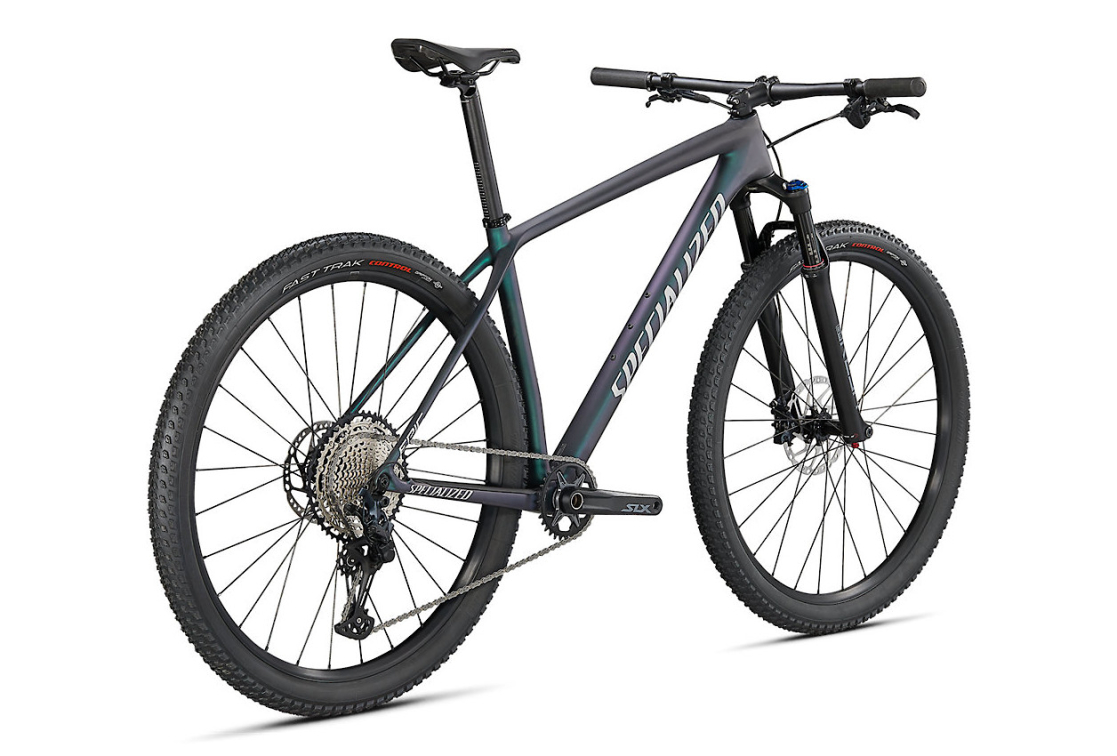 Купить Specialized Epic Hardtail Comp 2021 Satin Carbon / Oil / Chamelion Flack Silver Артикул 91321-5004, 91321-5002, 91321-5003, 91321-5005
