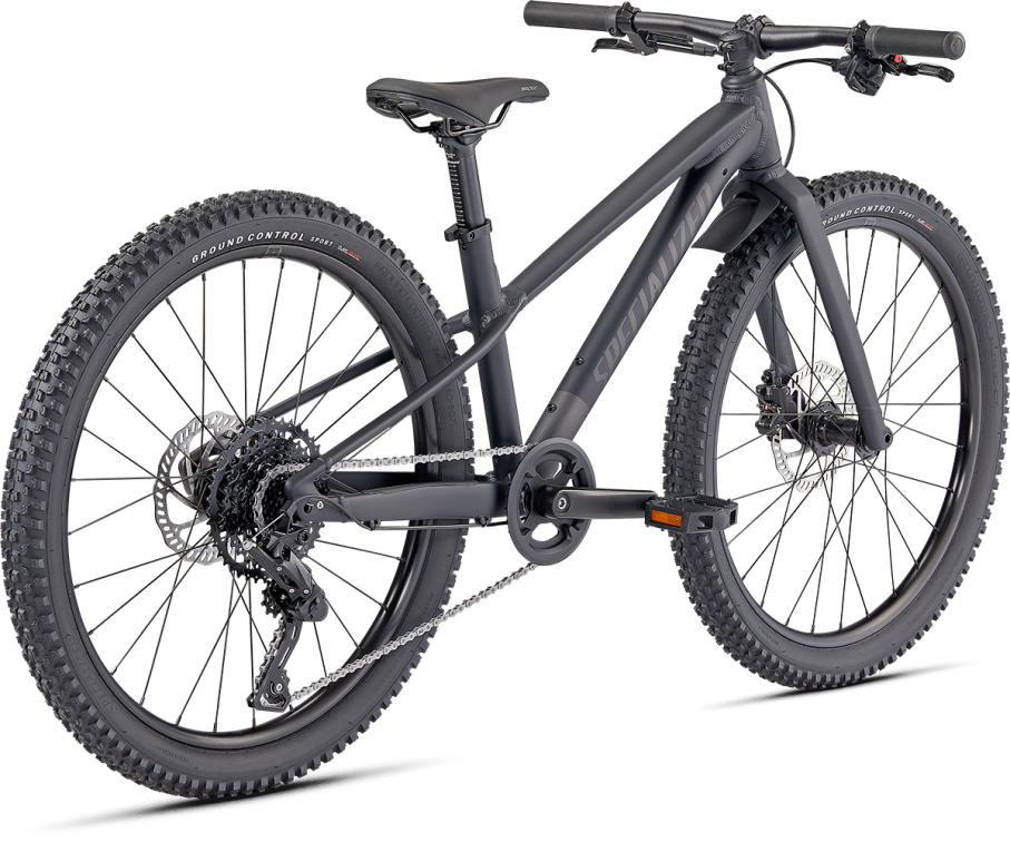 Подростковые,  для мальчиков, старше 8-ми лет Specialized Riprock 24 2022 Satin Cast Black/Smoke Артикул 96522-8711
