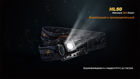 Фары и фонари Фонарь налобный Fenix HL50 T6 Артикул 