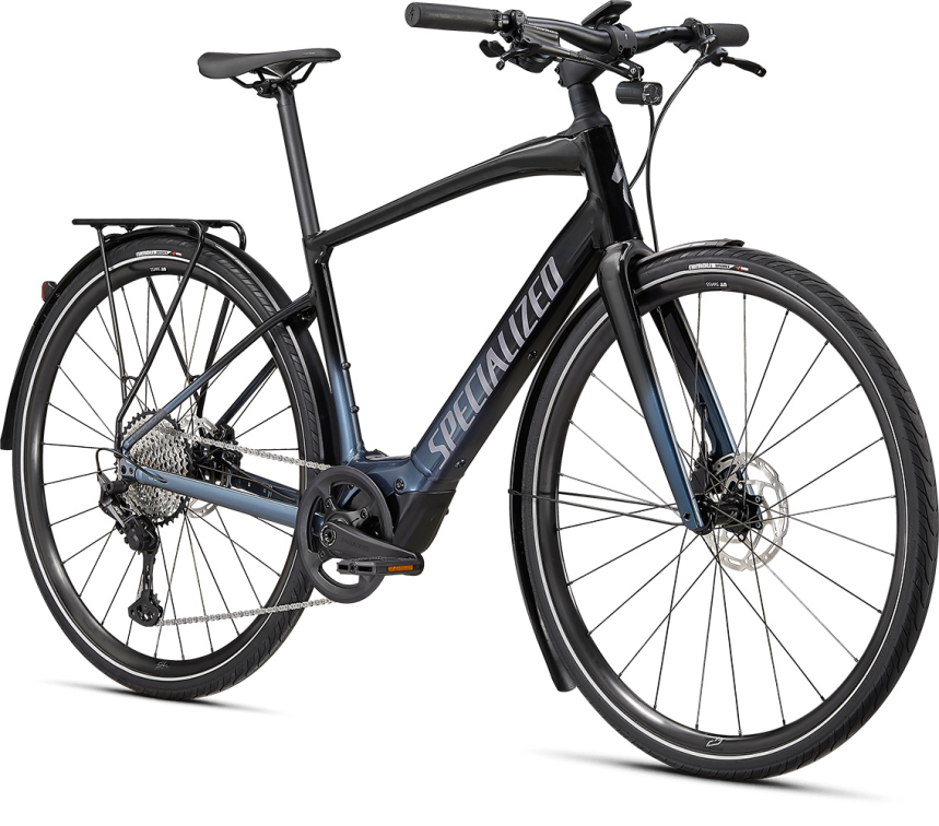 TURBO VADO - свой в городе! Specialized Turbo Vado SL 5.0 EQ Tarmac Black / Cast Battleship / Black Reflective Артикул 93920-3102, 93920-3104, 93920-3103, 93920-3105