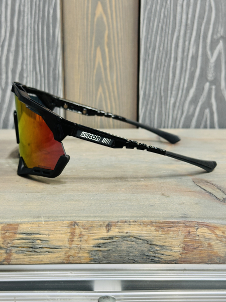 Очки Очки спортивные Scicon AeroShade XL оправа Black Gloss линза SCNPP Multimirror Red Артикул 
