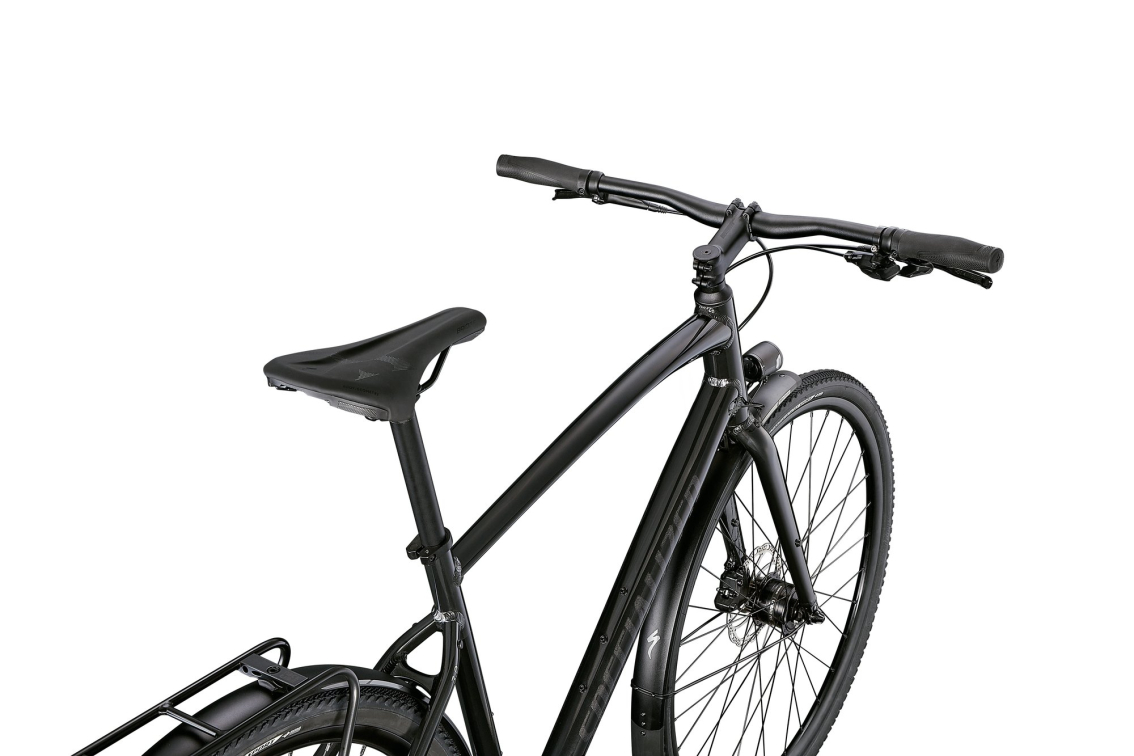 Городские велосипеды Specialized Sirrus X 3.0 EQ 2022 Gloss Nearly Black / Black Reflective Артикул 92421-7300, 92421-7306, 92421-7303, 92421-7301, 92421-7302, 92421-7304, 92421-7305