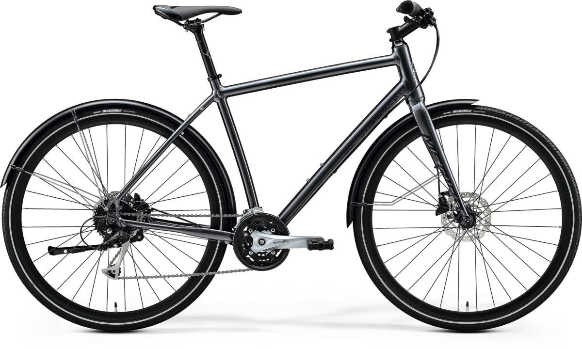 Городские велосипеды Merida Crossway Urban 100 2020 черный Артикул 6110836253, 6110836242, 6110836231, 6110836220