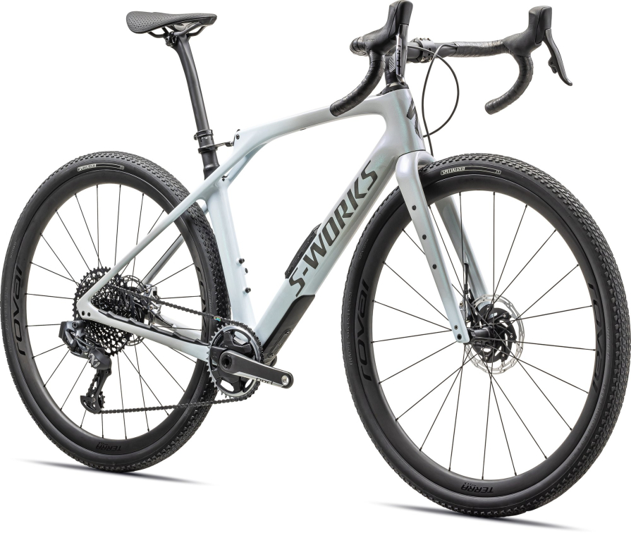 S-WORKS велосипеды гравийные Specialized S-Works Diverge STR 2024 00 Dove Grey+eyris Pearl - Morning Mist / Eyris Pearl / Smoke Артикул 96224-0056, 96224-0058, 96224-0054, 96224-0061, 96224-0052, 96224-0049