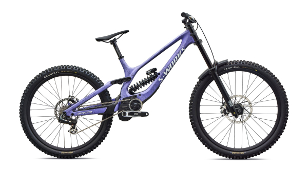 Specialized S-Works Demo Race 2027 Satin / Powder Indigo Tint / Black Tint Carbon / White