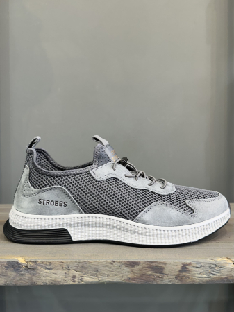 Кроссовки Кроссовки Strobbs C3663-10 серый Артикул C3663-10-42, C3663-10-44, C3663-10-45, C3663-10-41, C3663-10-43