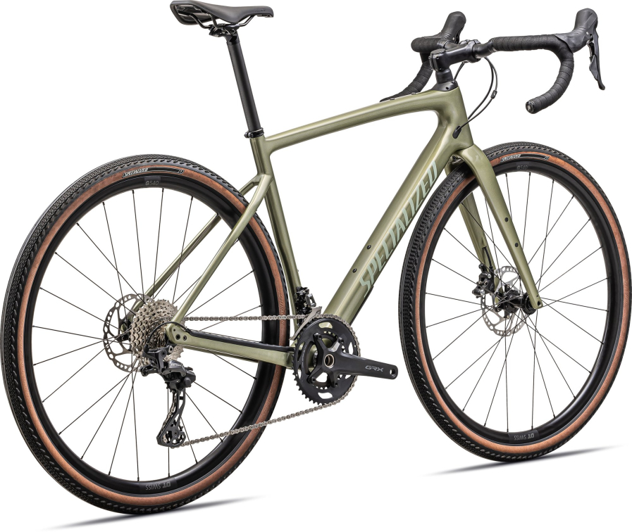 Гравийные велосипеды, комфорт плюс Specialized Diverge Sport Carbon 2024 Gloss Metallic Spruce/ Spruce Артикул 95424-6264, 95424-6244, 95424-6256, 95424-6261, 95424-6249, 95424-6252, 95424-6254, 95424-6258