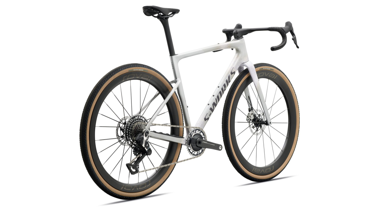 S-WORKS велосипеды гравийные Specialized S-Works Crux 5 - Sram RED XPLR 2027 Silver Dust Frost Артикул 91427-0149, 91427-0154, 91427-0156, 91427-0158, 91427-0152, 91427-0161