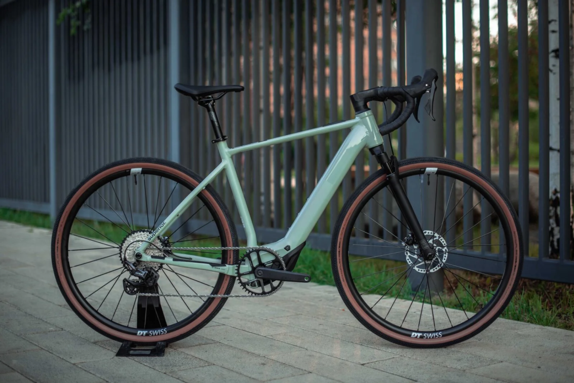 Электровелосипеды с двигателем Bosch, Yamaha, Shimano Superior iXR 6.5 2025 Matte Green Grey Артикул 801.2025.79025, 801.2025.79024