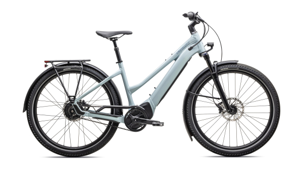 Specialized Turbo Vado 4.0 IGH Step-Through 2025 Satin Seafoam / 25% Lapis Pearl / Glacial Metallic
