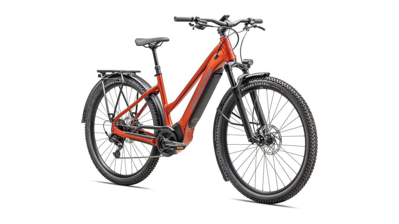 TURBO TERO - Способность колесить где угодно! Specialized Turbo Tero 4.0 Step-Through EQ 2025 Gloss Redwood / Satin Black Reflective Артикул 95124-6002, 95124-6005, 95124-6004, 95124-6003