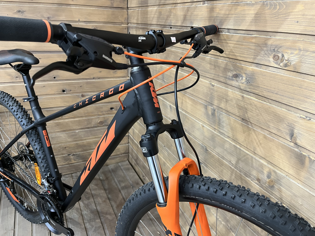 Купить KTM Chicago 292 29 2023 Черный-оранжевый Артикул 022813103, 022813113, 22813100