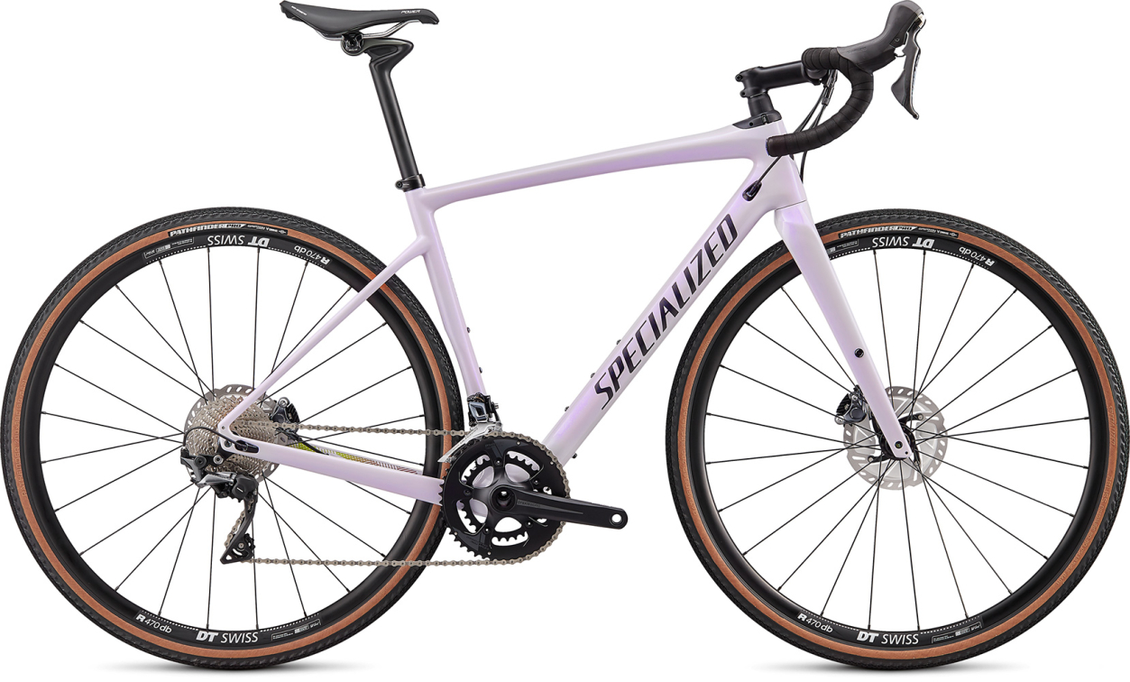 Гравийные велосипеды, комфорт плюс Specialized Diverge Comp 2020 светло-сиреневый Артикул 95420-5456, 95420-5458, 95420-5461, 95420-5448, 95420-5452, 95420-5454