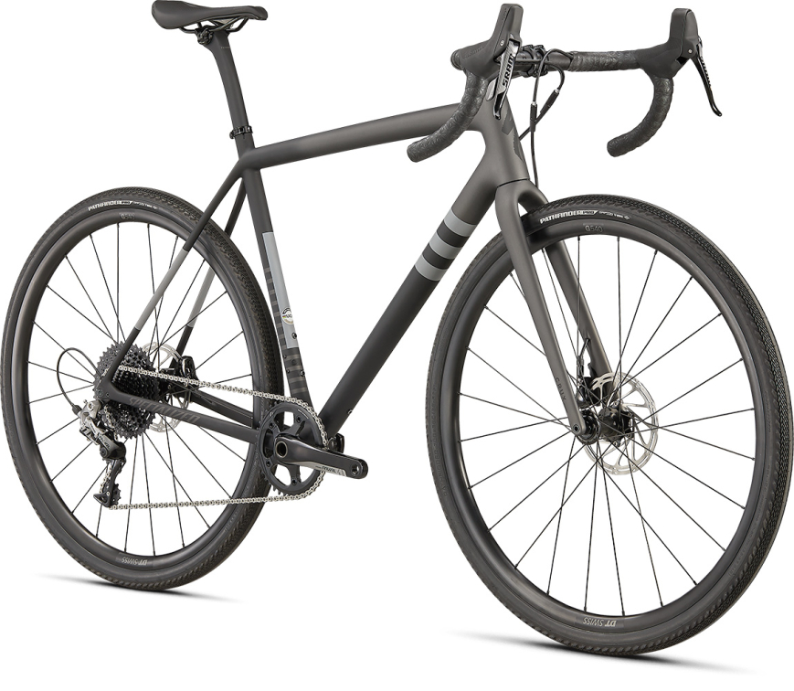 Циклокроссовые, внедорожные велосипеды Specialized Crux Comp 2022 Satin Smoke / Black / Cool Grey Артикул 91422-5158, 91422-5152, 91422-5161, 91422-5156, 91422-5149, 91422-5154