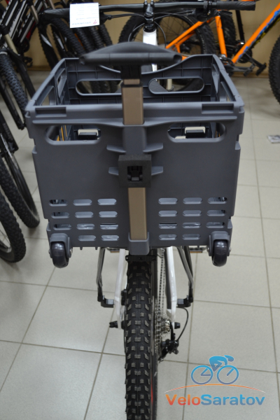 Корзины Корзина Topeak Trolley Tote складная, с колесиками и ручкой  на задний багажник Артикул 