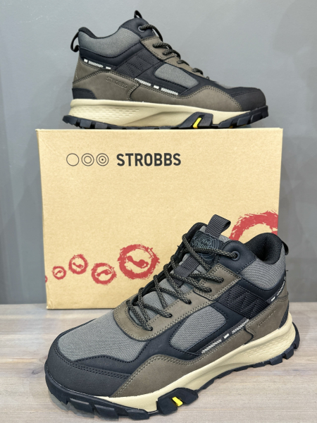 Ботинки зимние Strobbs C9298-19 хаки