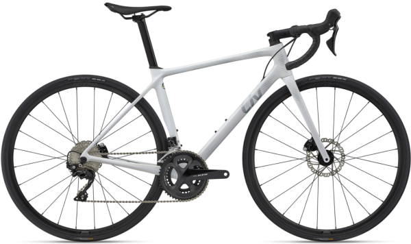 Liv Langma Advanced 2 Disc 2023 BR Unicorn White