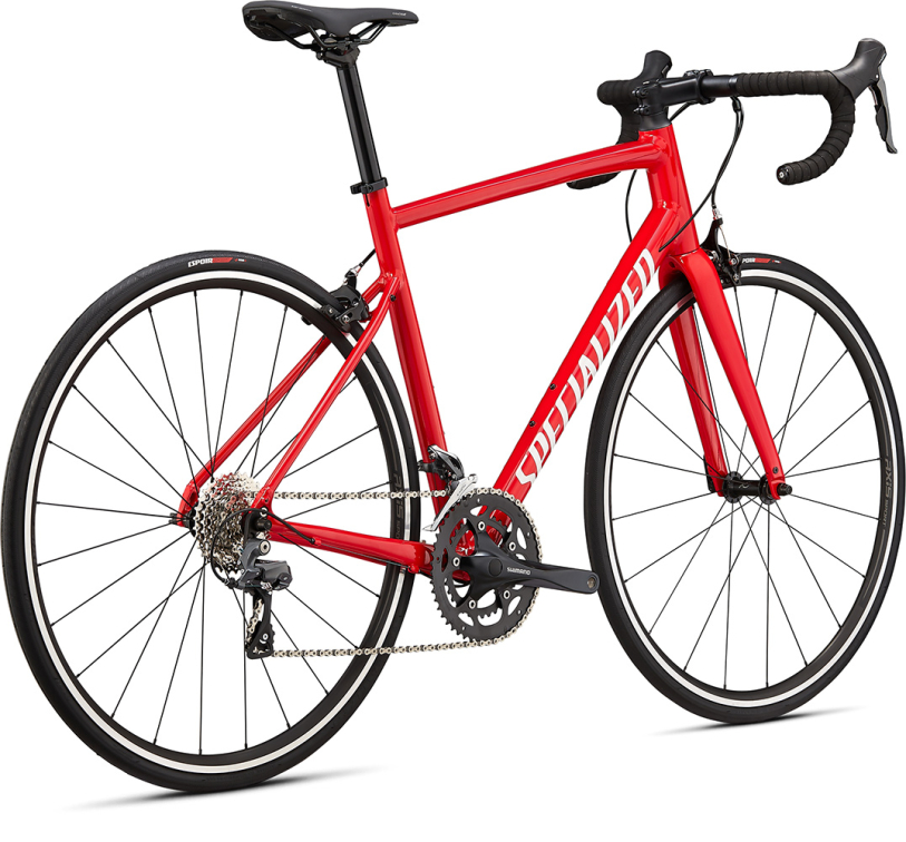Шоссейные велосипеды Specialized Allez E5 2020 красный-белый Артикул 90020-7049, 90020-7056, 90020-7054, 90020-7061, 90020-7044, 90020-7052, 90020-7058