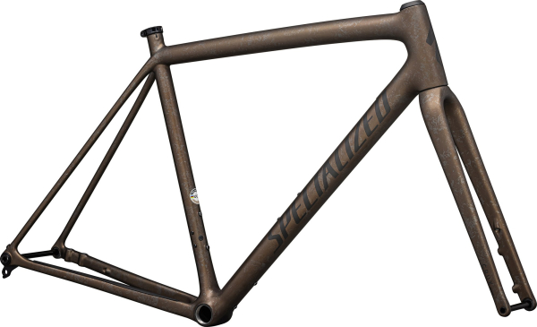 рама specialized crux 10r 2025 burnt gold metallic / black pearl dry impasto/ obsidian