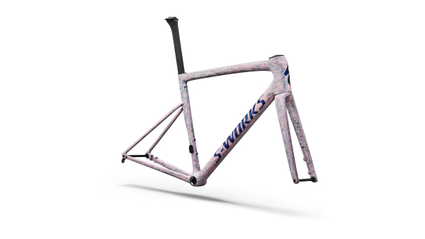 Specialized S-Works Tarmac SL8 2026 Gloss Dolomite Metallic / Directional Brush / Blue Maje