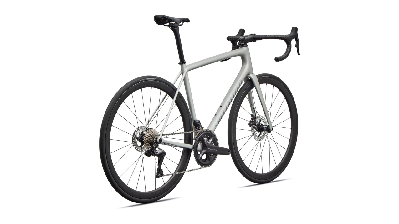 Шоссейные велосипеды Specialized Aethos 2 Expert Shimano Ultegra Di2 2026 Gloss Dolomite Metallic Артикул 97226-3161, 97226-3154, 97226-3156, 97226-3158, 97226-3152, 97226-3149