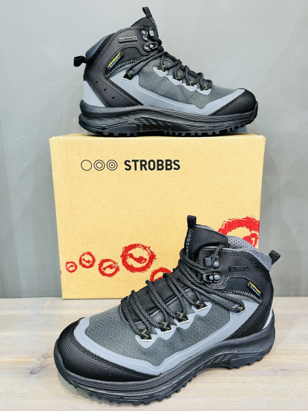 Ботинки зимние Strobbs F8493-1 Thinsulate серый