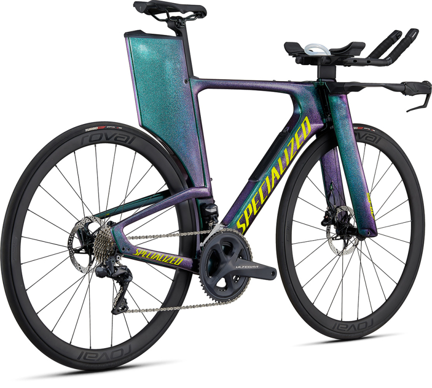 Триатлон, шоссейные велосипеды Specialized Shiv Expert Disc UDI2 2020 хамелеон-зеленый Артикул 97420-3001, 97420-3003, 97420-3004, 97420-3002