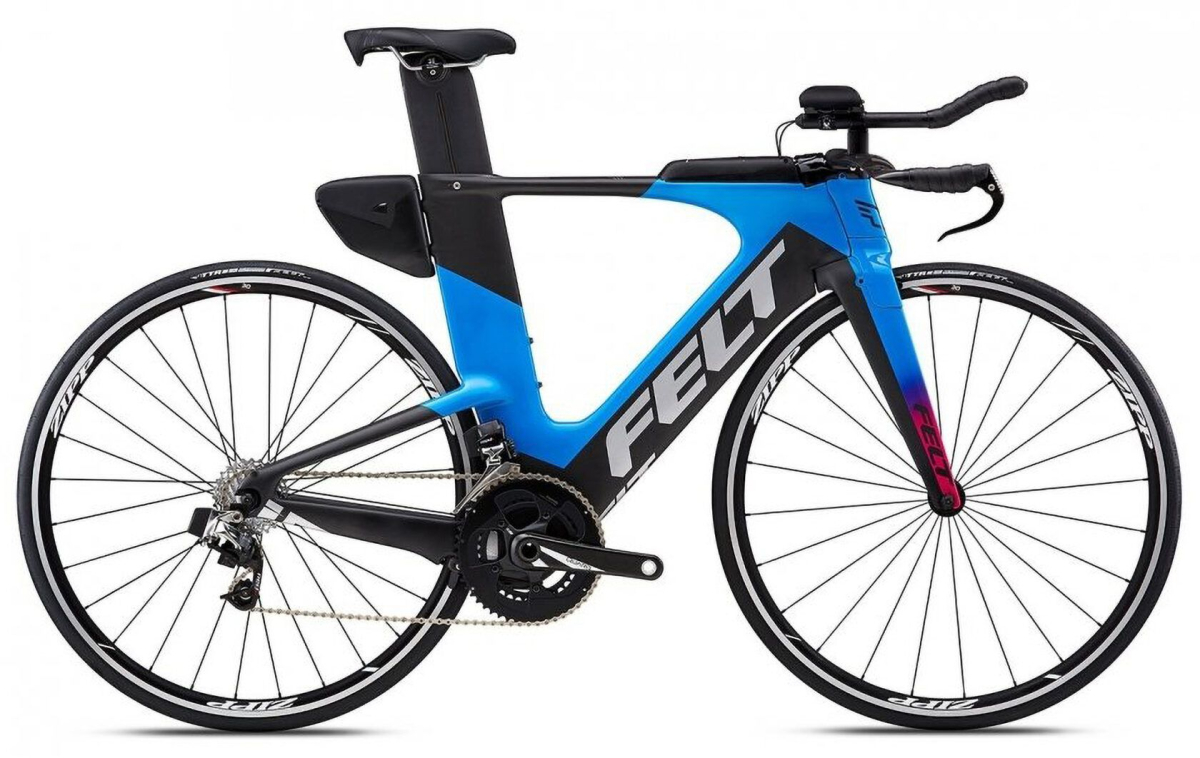 Триатлон, шоссейные велосипеды Felt IA2 Sram eTap черный-синий Артикул BBHAC0251 (S)