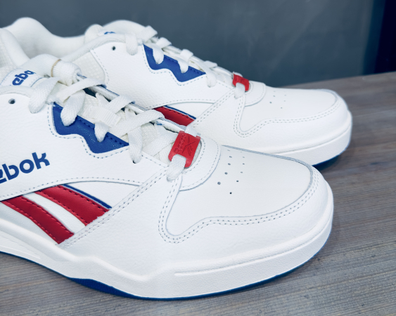 Кроссовки Кроссовки Reebok Royal BB4500 Low2 chalk/vector red/vector blue Артикул GY88268.5, GY88269, GY882610, GY88269.5, GY882610.5, GY882612, GY882611, GY882611.5, GY882613