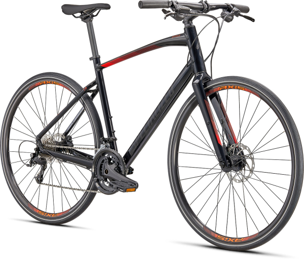 Specialized Sirrus 3.0 2021 Gloss Cast Black / Rocket Red / Satin Black Reflective