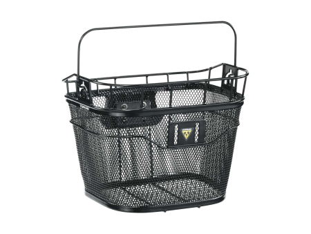 Корзины Корзина Topeak Basket Front w/E-bike compatible fixer 3 Артикул TB2011-W, TB2011-B