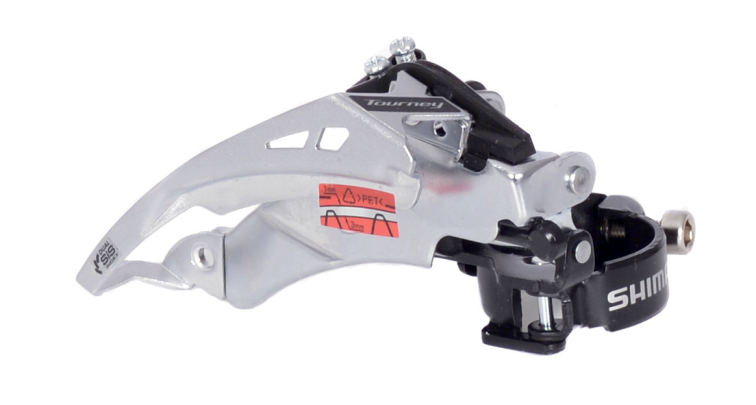 Переключатели Переключатель передний Shimano Tourney TY500 Артикул EFDTY500TSX6