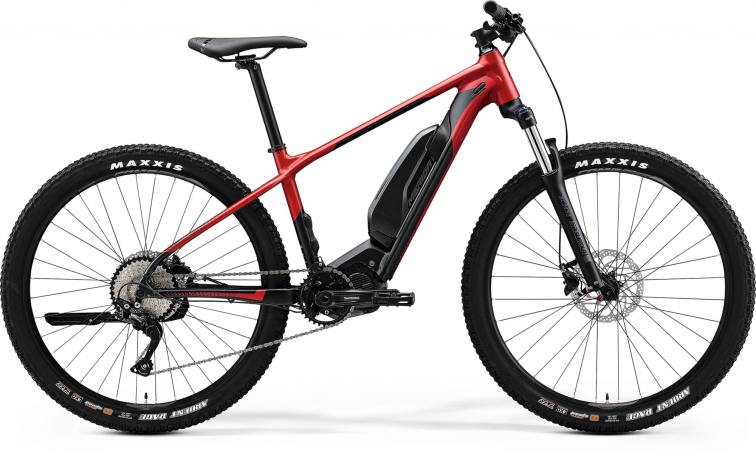 Merida с двигателем  Merida eBig.Seven 300 2020 красный-черный Артикул 6110826514